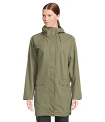 ヘリーハンセン レディース アウター コート Helly Hansen Moss RainCoat Green グリーン