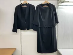 東京ソワールSOIR BENIR ソワール ベニール 1503752-00-A16 ブラックフォーマル 2点セット 19号