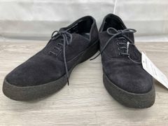よヨウジヤマモトプールオム 23AW コットンベルベット プレーントゥ