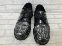 Dr.Martens 1461 INFERNO ドクターマーチン インフェルノ シルバー ブラック 3ホール メンズ UK7 