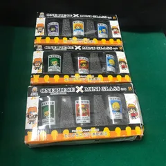 5913　ワンピース　ミニグラス　3個セット×3点まとめ売り(ダブりあり)【中古】