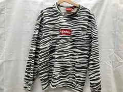 2026年最新】supreme box logo crewneck zebraの人気アイテム - メルカリ