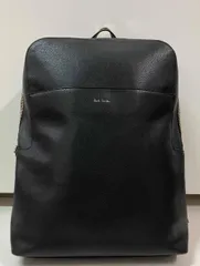 PAUL SMITH ポール スミス リュック レザー ブラック スレ有り インポート