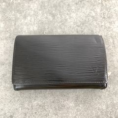 Y*o様 LOUIS VUITTON ブラックレザー長財布 - メルカリ