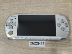 【2622H55】 SONY PSP  3000 本体 シルバー  中古 本体のみ 通電確認済み