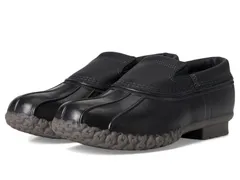 エルエルビーン メンズ シューズ ブーツ・レインブーツ LLBean Rubber Moc SlipOn BlackWarm Grey ブラック