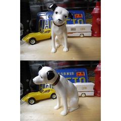 ビクター犬 Victor ニッパー君 チューリップ型灰皿 - メルカリ