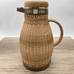 J-0130【一般中古品】◆ ZOJIRUSHI 魔法瓶 籐ポット 1リットル VGR-1000 ◆