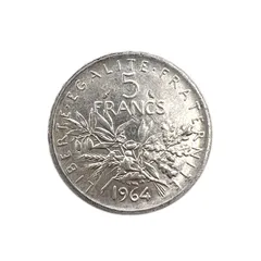2026年最新】フランス 5フラン銀貨の人気アイテム - メルカリ