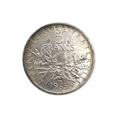 フランス 旧通貨 10フラン 銀貨 1968年 ヘラクレス - メルカリ