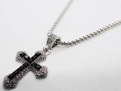 あ*ん様 opium jewel cross necklace y2k arch - メルカリ