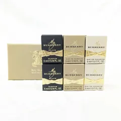 未使用 BURBERRY マイバーバリー 香水 3種類 2セット 各5ml  ブラック オードパルファム トワレ ノベルティ