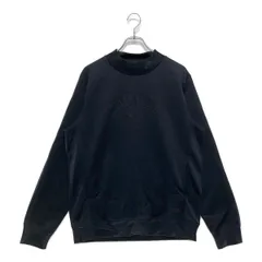 中古 メンズ キャロウェイ Callaway カットソー LL 黒 ブラック モックネック 立体ロゴ