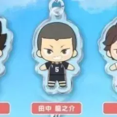 ハイキュー めじるし キーホルダー ガチャ 田中