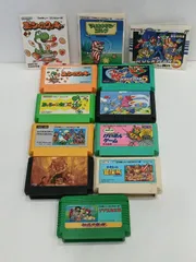ファミコンソフト 9本まとめ売り ジャンク品