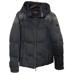   NICOLE CLUB FOR MEN（ニコルクラブフォーメン）ハンガリーダウン デニムダウンジャケット 高級ダウン デニム調 メンズカジュアル 保温性【DD138】