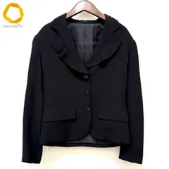 #anc ケンゾー KENZO ジャケット 2 黒 フリル ヴィンテージ レディース [969964]のサムネイル