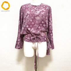 刺し子 藍染生地 コットン ゆったり ワンピース Sashikoh - メルカリ