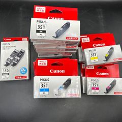 Canon PIXUS 350 351 純正インクセット - メルカリ