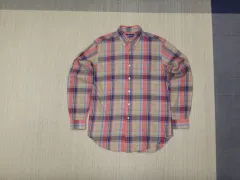 (95) POLO RALPH LAUREN(ポロラルフローレン) メンズ BIG CHECK コットン 長袖 シャツ