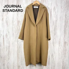 JOURNAL STANDARD ジャーナルスタンダード アンゴラ ウール ロングコート キャメル