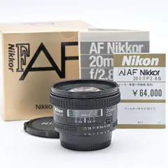 2026年最新】nikon ニコン 20mm f2.8の人気アイテム - メルカリ