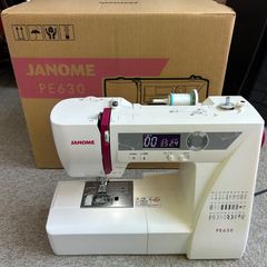 ⭐️美品⭐️JANOME PE630 コンピュータミシン ホワイト - メルカリ