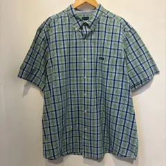 CHAPS チャップス EASY CARE 半袖シャツ ボタンダウンシャツ チェック XXL 10125394