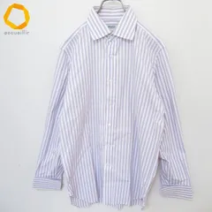 ドレイクス DRAKES 長袖シャツ ワイシャツ ストライプ メンズ [x977166]のサムネイル
