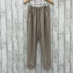 【 GLACIER 】グラシア カジュアルパンツ 裾絞り ベージュ Sサイズ