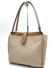 Bally　バリー　ショルダーバッグ　キャンバス×レザー　454