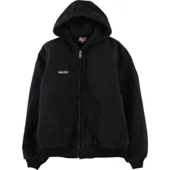 古着 カーハート Carhartt アクティブジャケット 中綿入り ダックフルジップパーカー USA製 メンズM相当/eaa613385