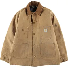 古着 80~90年代 カーハート Carhartt ミシガンチョアコート ダックカバーオール USA製 メンズXL相当 ヴィンテージ/eaa613389