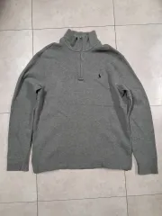 ポロハーフジップ