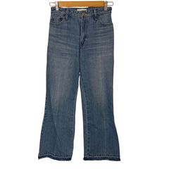 Mila Owen Tapered Denim Pants (2023 Model) - Style-enhancing, Leg-lengthening, Cut-off [DD138]