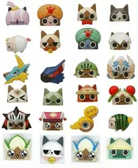 【中古】マーカー・タグ 全24種セット レリーフマーカー モンハン日記 ぽかぽかアイルー村G