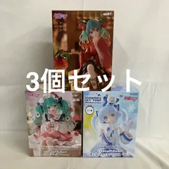 未開封 初音ミク ぬーどるストッパーフィギュア ほおずき アネモネ 雪ミク 3個セット SF2414 c107