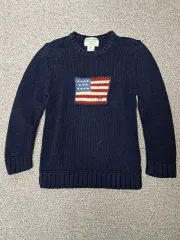 ポロ ラルフローレン 星条旗 ニット