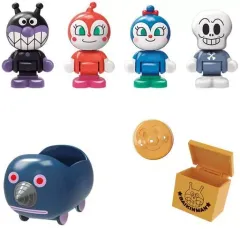 【中古】おもちゃ アンパンマンはじめてハウスドールセット ばいきんまんとなかまたち 「それいけ!アンパンマン」