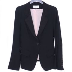 ANN DEMEULEMEESTER テーラードジャケット ブラック 36 - メルカリ