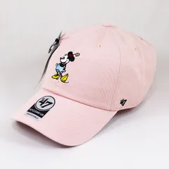 【フォーティーセブン正規品】キャップ 帽子 47 フォーティーセブン '47 クリーンナップ Disney ミニーマウス ピンク(商品番号：14920464)