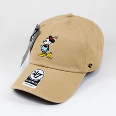 【フォーティーセブン正規品】キャップ 帽子 47 フォーティーセブン '47 クリーンナップ Disney ミニーマウス カーキ(商品番号：14920465)