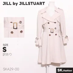 訳あり JILL by JILLSTUART アウター トレンチコート　長袖　無地　ボタン付き　ベルト付き