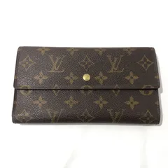 [七重浜85-2-080211nh] Louis Vuitton ルイヴィトン ポルトトレゾールインターナショナル 長財布 M61215 TH0070[中古] [レディース]