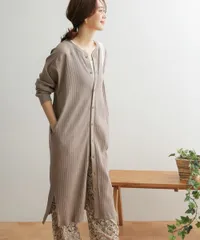 URBAN RESEARCH DOORS ロングカットソーカーディガン