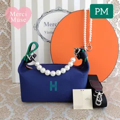 ❤未使用品❤ブリッドアブラックPM ネイビー「マリン」 エルメス 活躍アイテム付き MerciMuse メルシーミューズのサムネイル