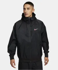 ナイキ WR ウィンドブレーカー ブラック ユニバーシティ レッド L