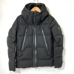 DESCENTE ALLTERRAIN デサント オルテライン ダウンジャケット 水沢ダウン DU5FDJM1M マウンテニア Mサイズ ブラック アウター A15828◆