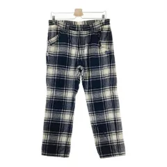 サイズ：4 PEARLY GATES パーリーゲイツ  裏地付 ウール混パンツ チェック柄 ブラック系 [240101622722] ゴルフウェア メンズ ストスト