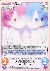 [중고]카오스 RZ-067[C]:메이드 옷 차림의 두 사람[램]＆[렘]